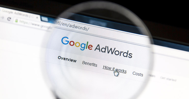 Google AdWords oglaševanje