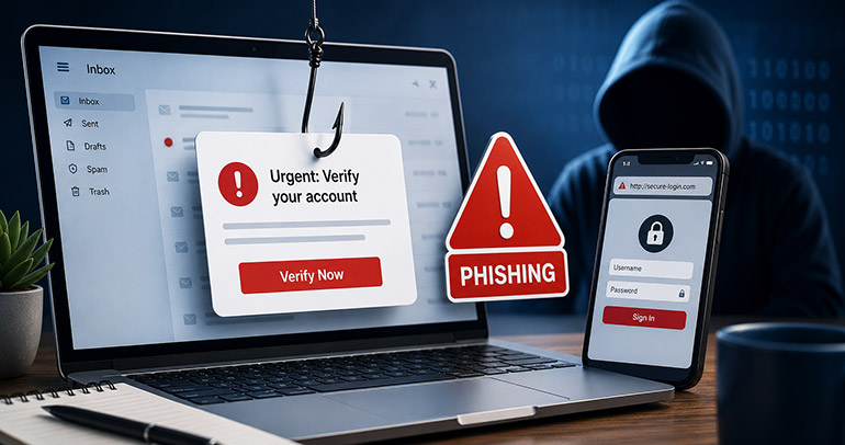 Phishing napad